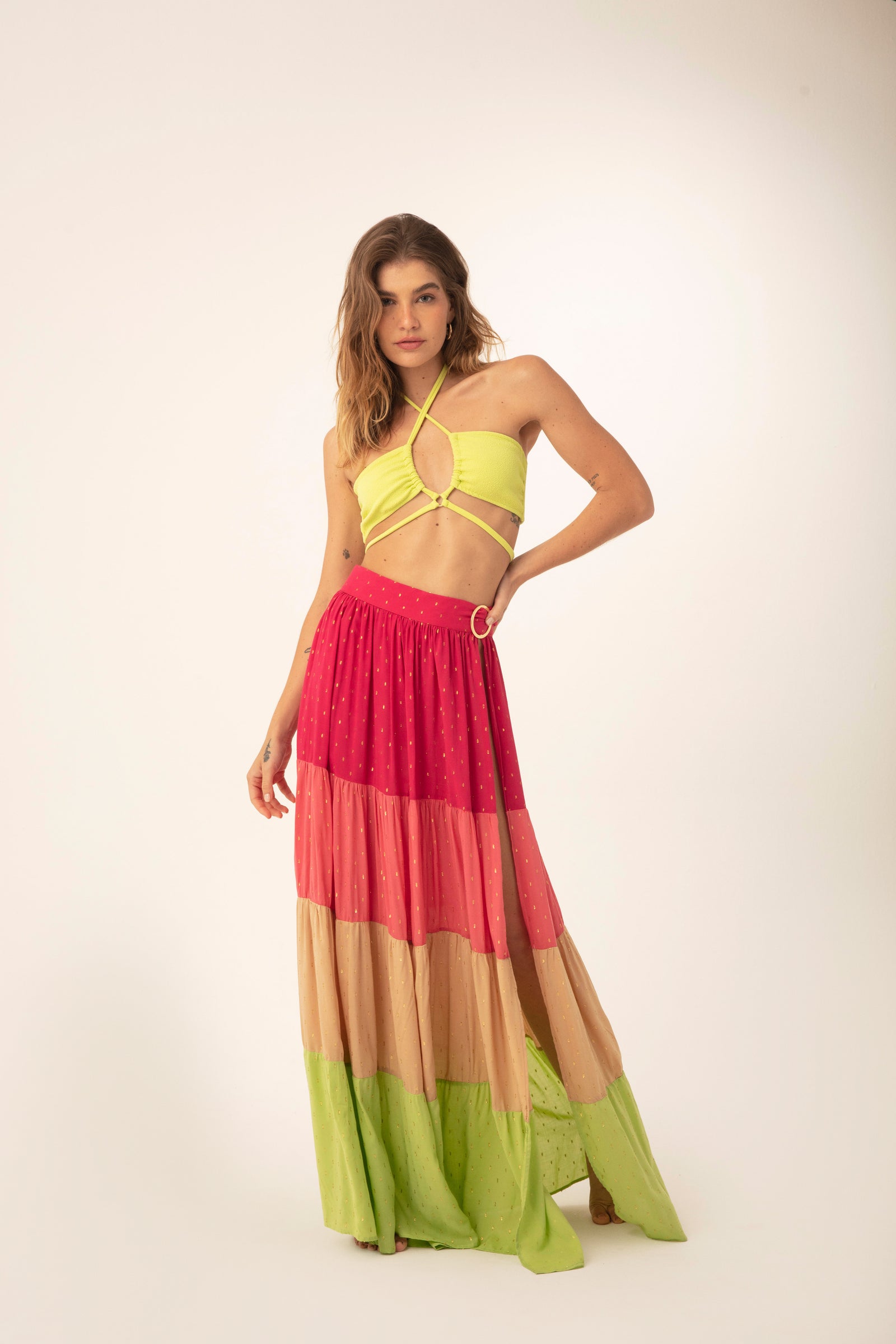 Color Mix Mariah Skirt HYPE