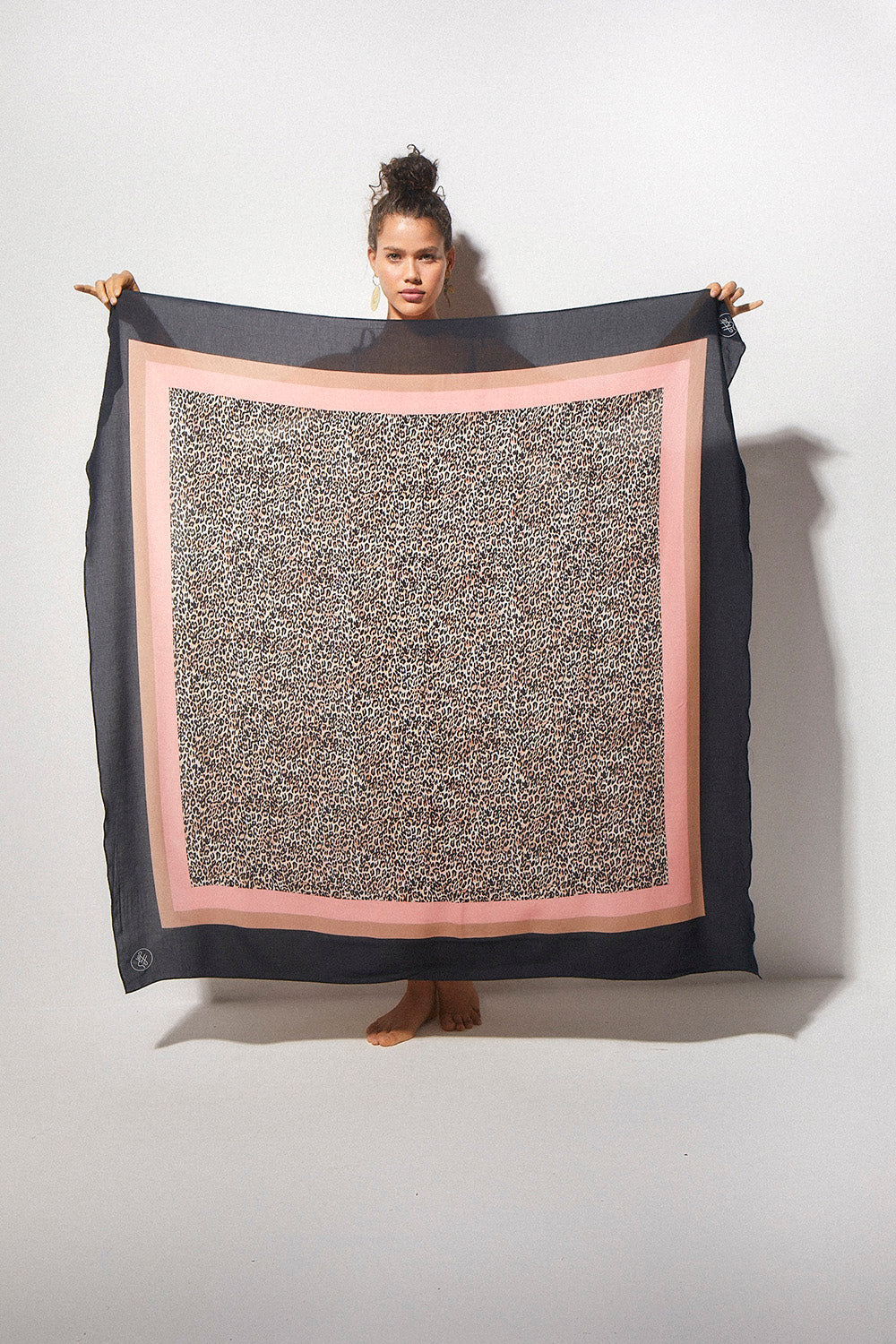 Pink & Leopard Sarong - HYPE BEACHWEAR - COVER UP - HYPE BEACHWEAR