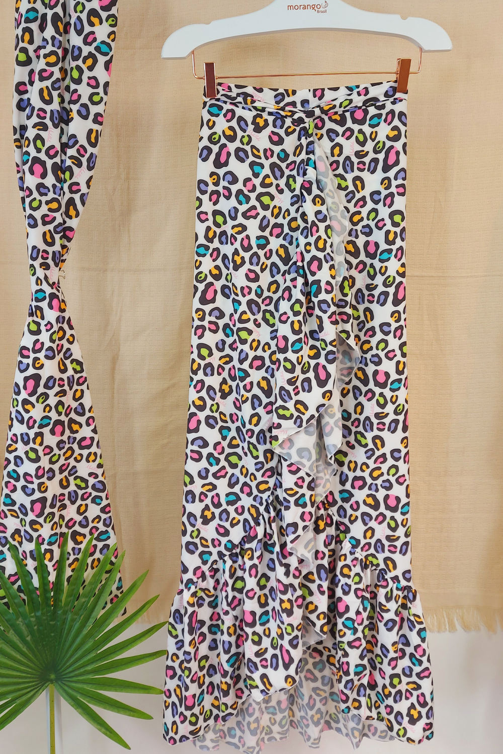 rainbow animal print skirt - madallola - bikiniland