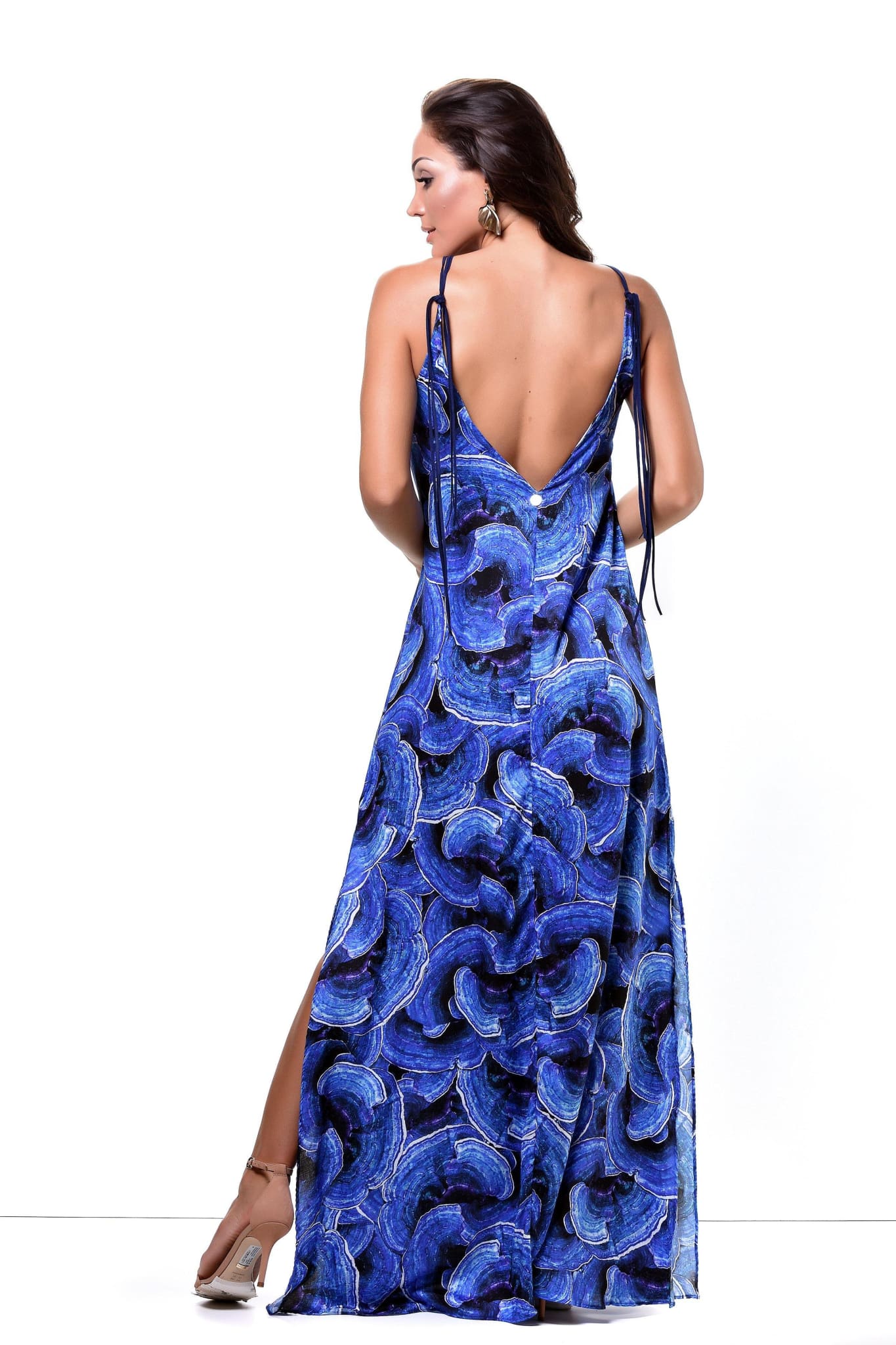 Halter Neck Maxi Dress - Karla Vivian - bikiniland