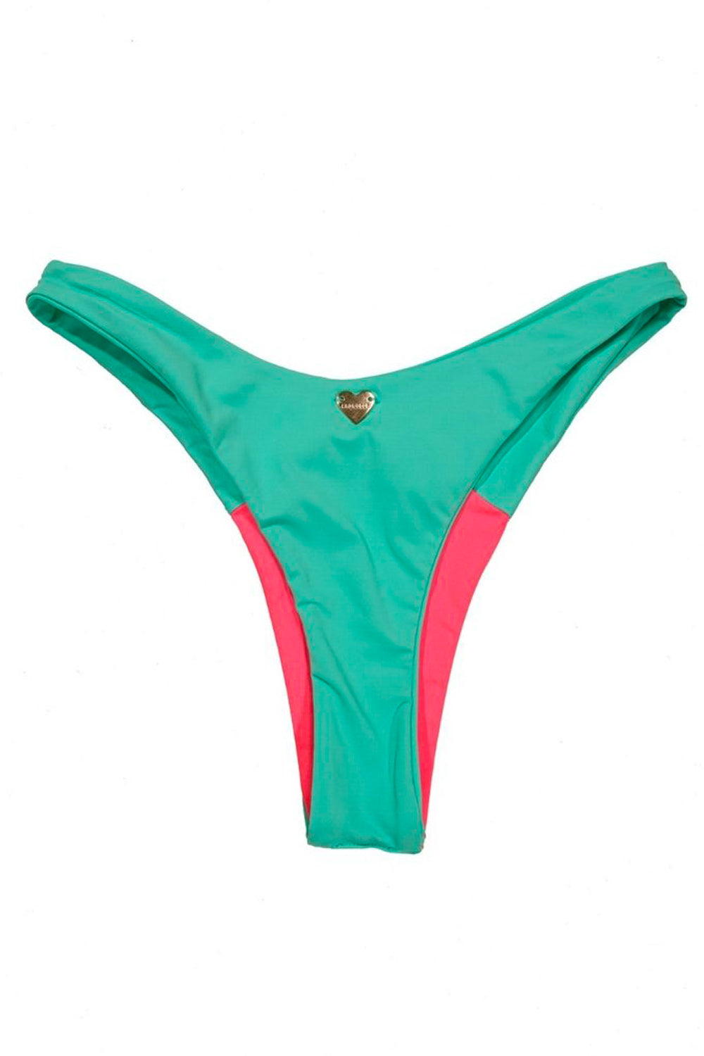 Neon Pink & Turquoise Bikini Bottoms - Madallola