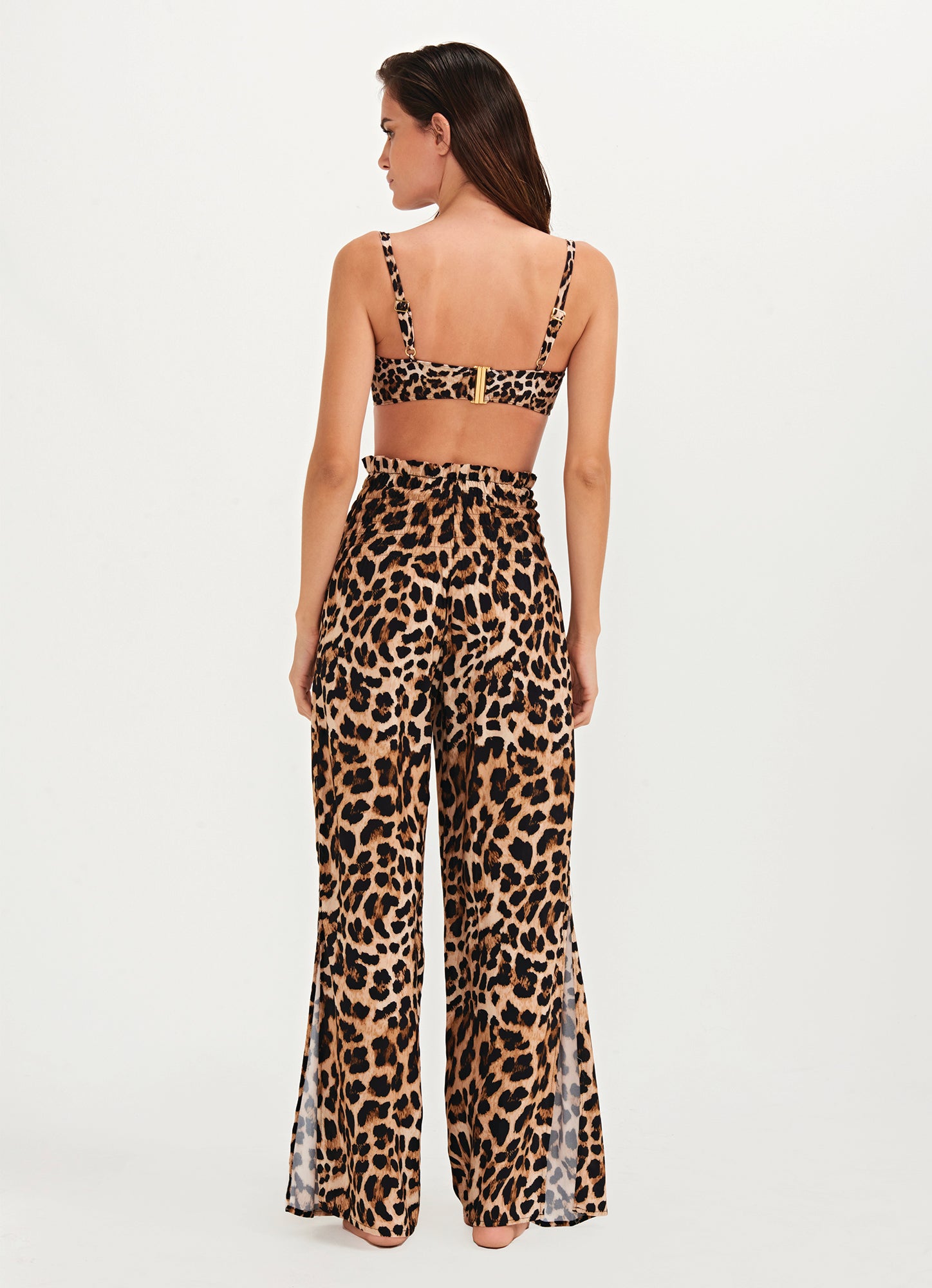Jaguar Animal Print Pants Triya