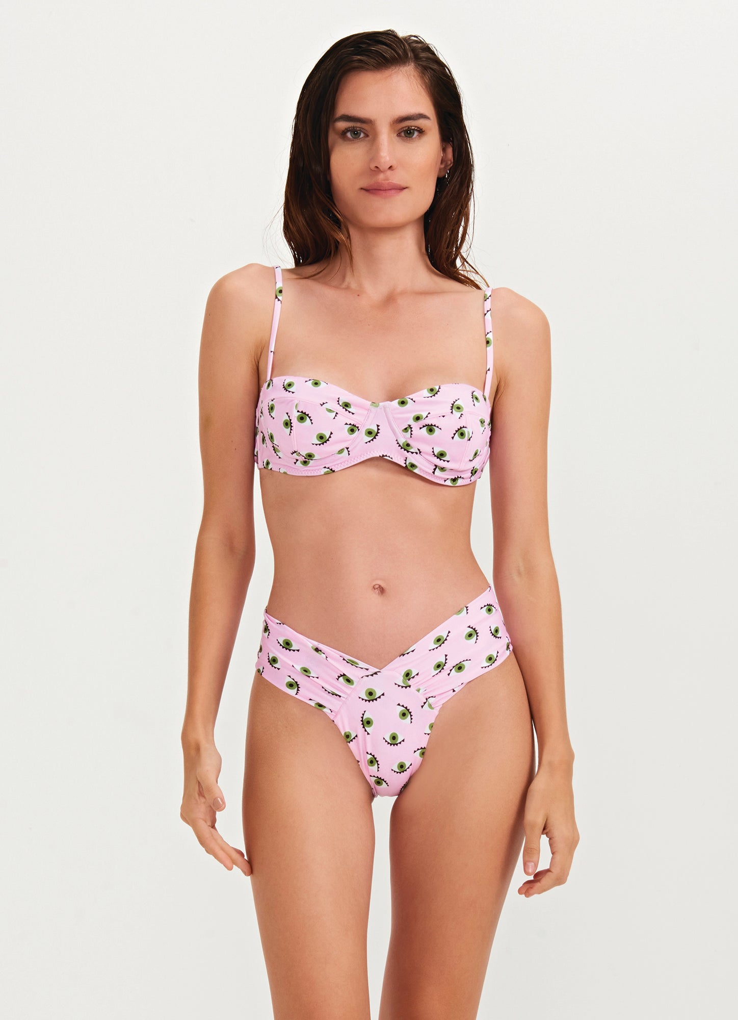 Eye Catcher High V Bikini Bottom Triya